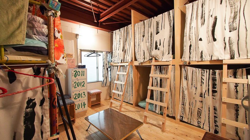 Kamagasaki University Of The Arts Cafe Garden Guest House Aka Cocoroom โอซาก้า ภายนอก รูปภาพ