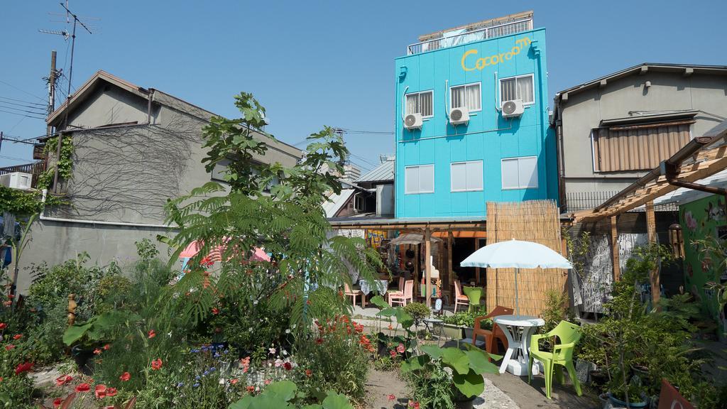 Kamagasaki University Of The Arts Cafe Garden Guest House Aka Cocoroom โอซาก้า ภายนอก รูปภาพ